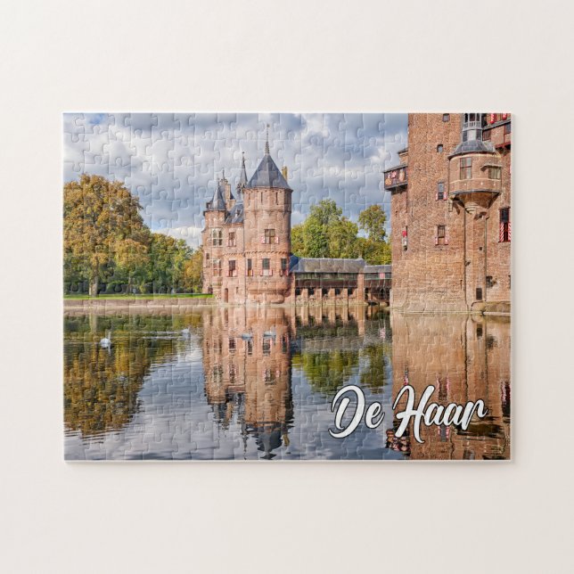 De Haar Castle, Utrecht, Netherlands Jigsaw Puzzle (Horizontal)