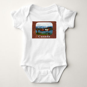De Havilland Beaver Floatplane Baby Bodysuit