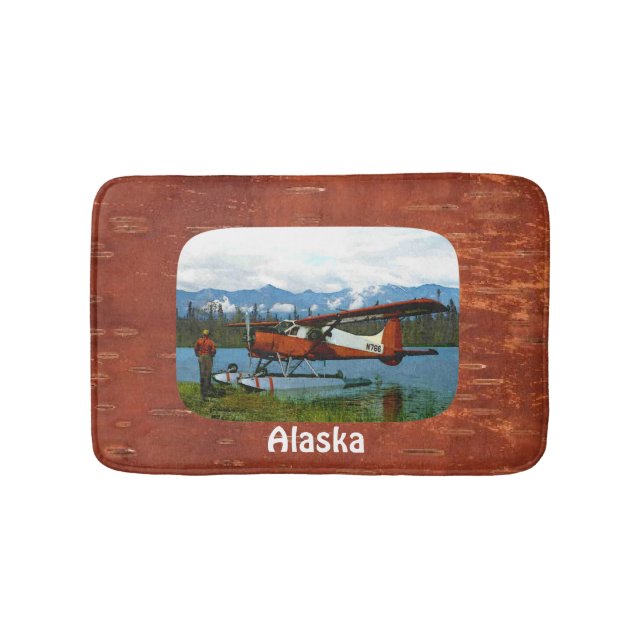 De Havilland Beaver Floatplane Bath Mat (Front)