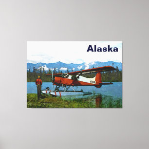 De Havilland Beaver Floatplane Canvas Print