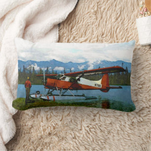 De Havilland Beaver Floatplane Lumbar Pillow