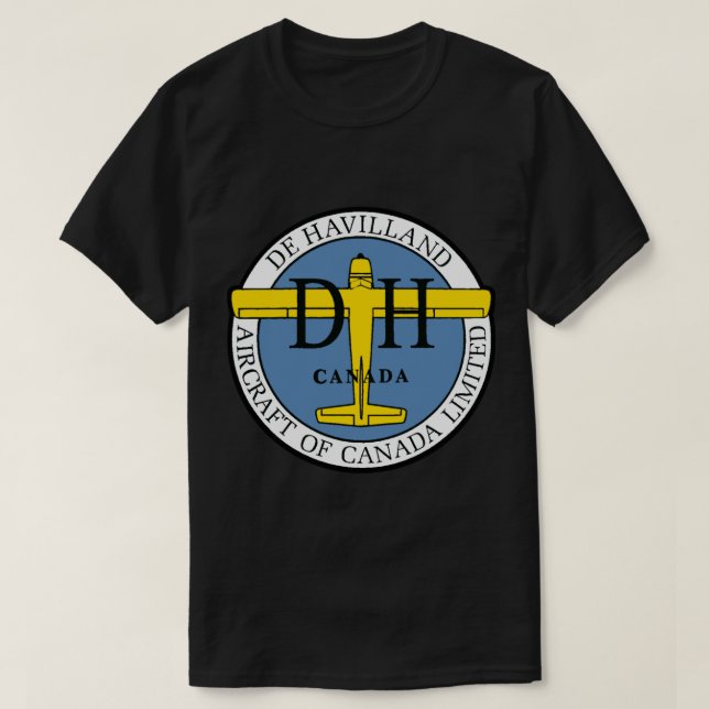 De Havilland Canada logo Sticker T-Shirt (Design Front)