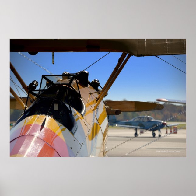 de Havilland Tiger Moth Poster (Front)