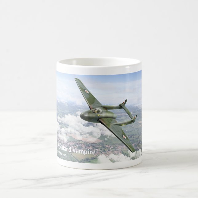 de Havilland Vampire Coffee Mug (Center)