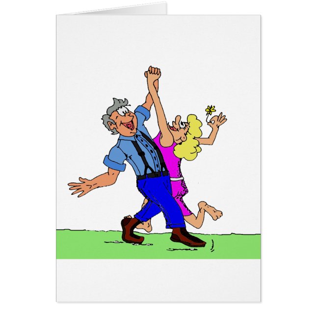 De houe danseurs carrés vers le bas (Devant)