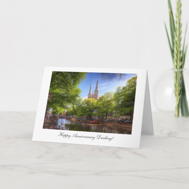 De Krijtberg, Amsterdam - Happy Anniversay Darling Card (Front)