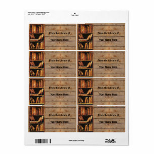 De la bibliothèque de (votre nom)