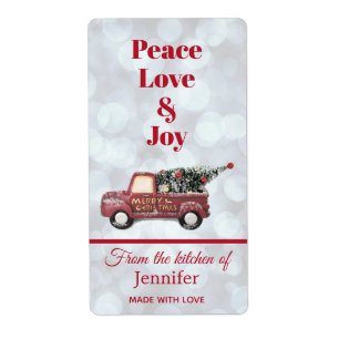 De la cuisine du camion de livraison de Noël