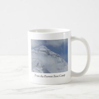 De la tasse de camp de base d'Everest