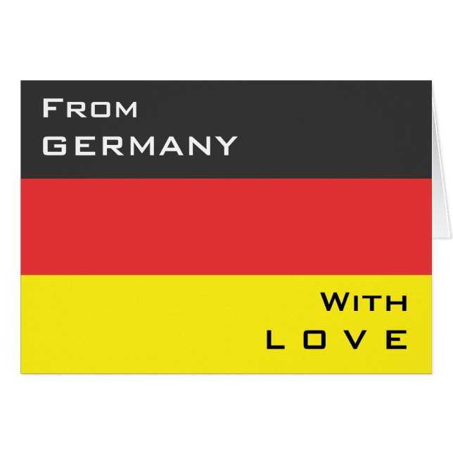 De l'Allemagne avec amour (Devant horizontal)