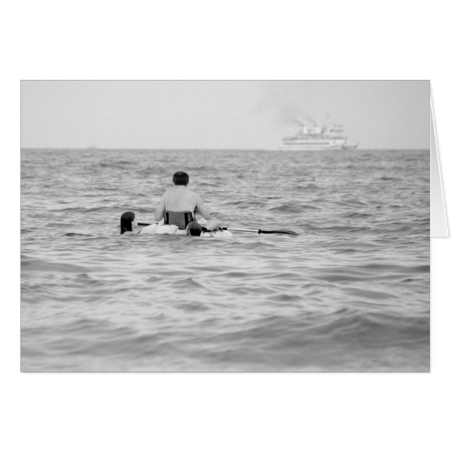 De l'autre côté de l'océan - Carte (Devant horizontal)