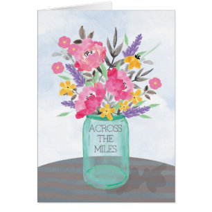 De l'autre côté du Miles fête des mères Jar Vase a