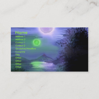 De l'autre le carte de visite du ciel monde