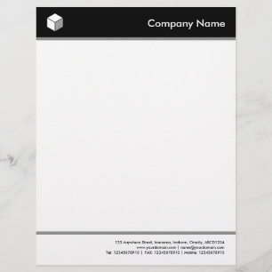 De Lettre Customisable En-tête et pied