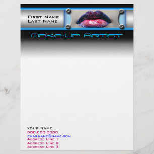 De Lettre Customisée Maquillage Artiste en-tête