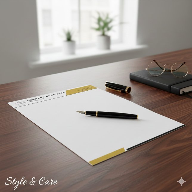 De Lettre En-tête personnalisé pour une utilisation professi (Custom Letterhead for Business & Personal Use)