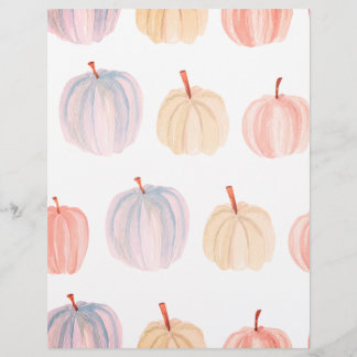 De Lettre Papier à lettres joli Citrouille En-tête