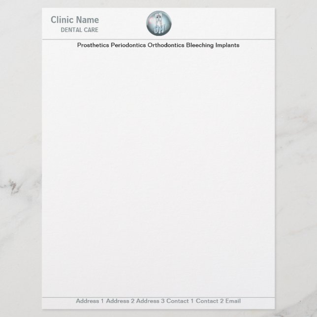 De Lettre Personnalisée En-tête (Devant)