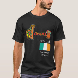 De l'Irlande du comté T-shirt foncé vers le bas