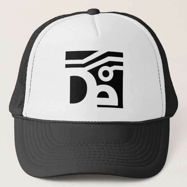 DE Logo Trucker Hat (Front)