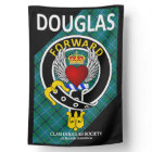 DRAPEAU À DEUX CRÊTES CLAN DOUGLAS