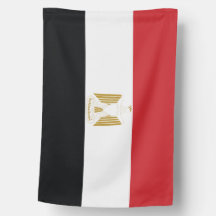 Drapeau égyptien Rouge Blanc Noir Aigle