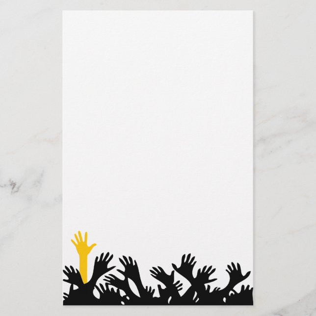 De Mi / From Me Stationery (Front)