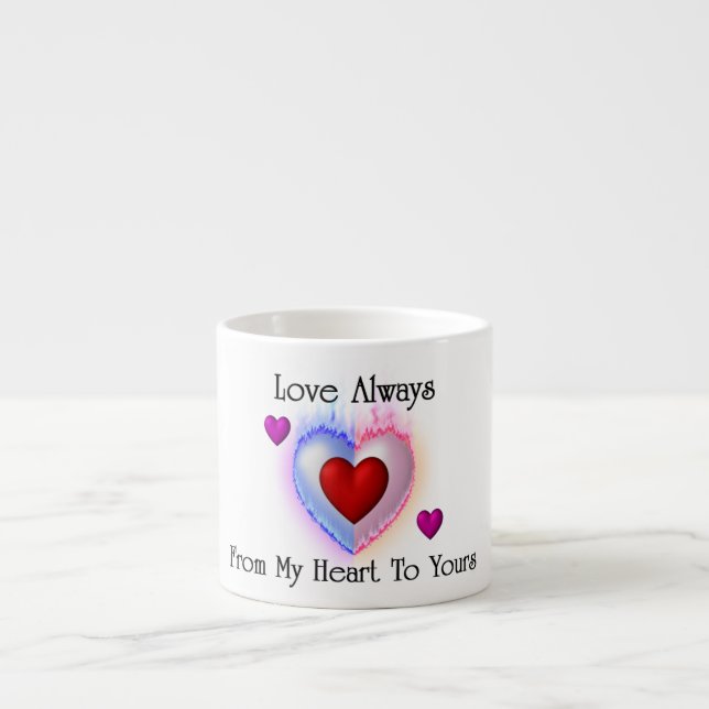 De Mon Coeur À Votre Mug Expresso (Devant)