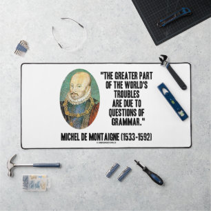 de Montaigne Les Problèmes du Monde Questions de G