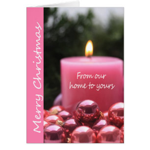 De notre maison à la vôtre.. Carte de Noël