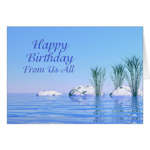 De nous tous, un Spa comme, anniversaire bleu