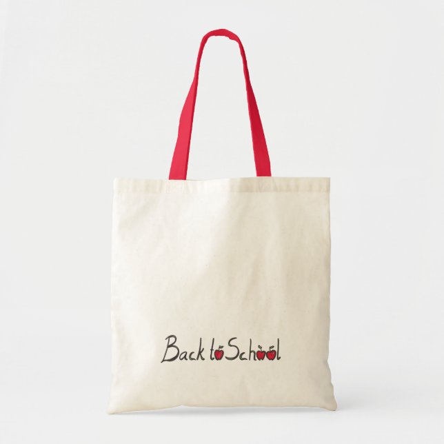 De nouveau à l'école, sac fourre-tout à livre (Devant)