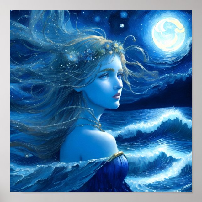 🌌 de nuit étoilée - affiche d'Imaginaire de la dé (Devant)