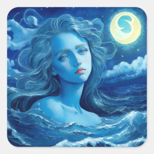 🌌 de nuit étoilée - Autocollant d'Imaginaire de d