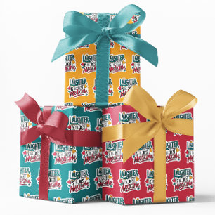 De Papier Cadeau Le Rire Est La Meilleure Feuille D'Emballage Médic