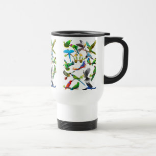 De perroquets tasse en abondance