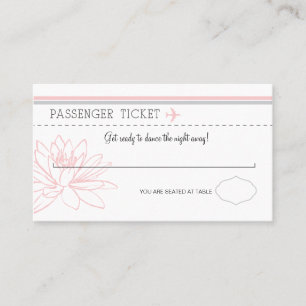 De Placement Carte d'embarquement Carte d'escorte/de siège