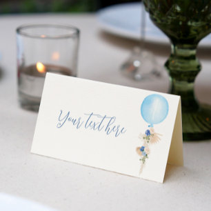 De Placement Carte d'emplacement pour la fête du garçon Baby sh