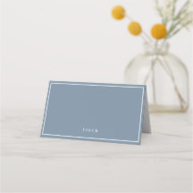 Carte d'opportunité Mariage Dusty Blue 01