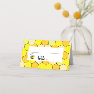 De Placement Carte florale d'abeille