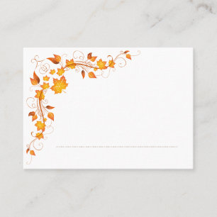 De Placement Carte Mariage Place du Foliage Automne 2