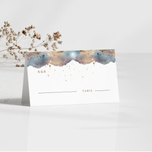De Placement Carte Mariage Place Stars d'Or Céleste Mystique