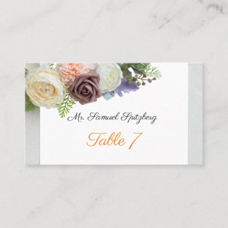 De Placement Carte Place Elegance