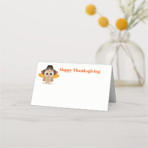De Placement Carte Place Nom Thanksgiving