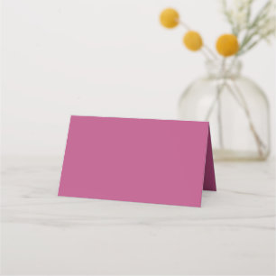 De Placement Couleur tendance - Pink Purple Berry Plié Carte Pl