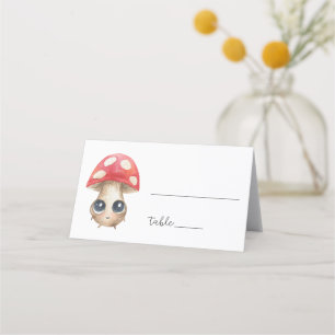De Placement Cute champignon - Carte place