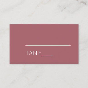 De Placement Jardin rose Carte Rose foncé Mariage