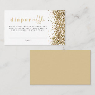 De Placement REGINA Yellow Gold Sequins Diaper Carte Raffin