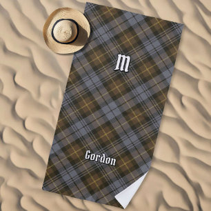 De Plage Clan Gordon Patiné Tartan Beach Serviette