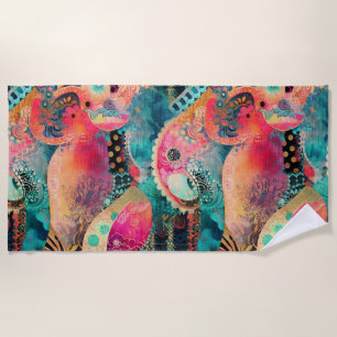 De Plage Serviette Hippie Boho Beach